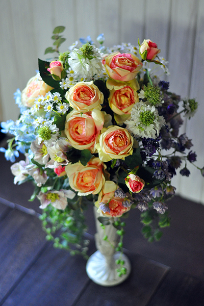 フレームフラワーアレンジメント