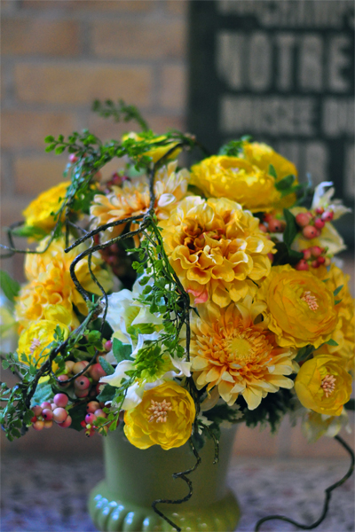 アートフラワーアレンジメント