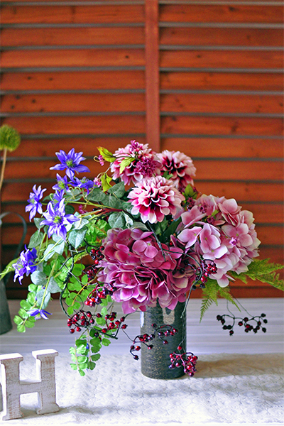 アートフラワーアレンジメント