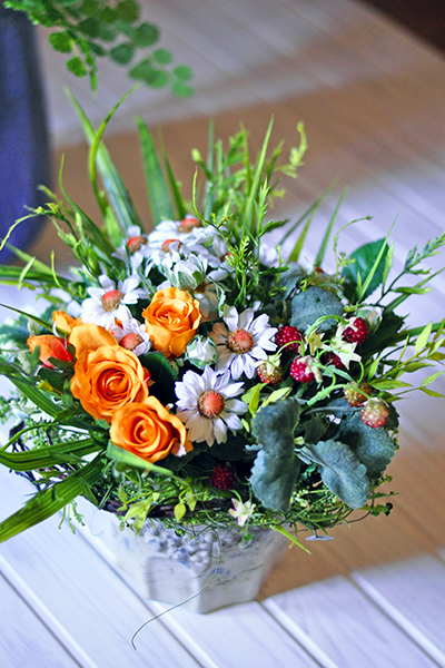 プリザーブドフラワーアレンジメント