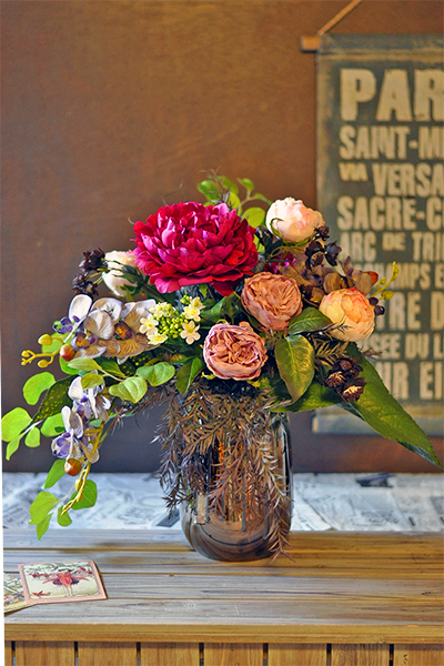 アートフラワーアレンジメント