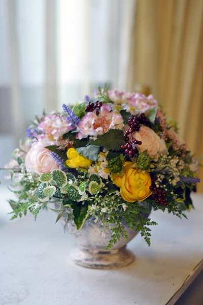 アートフラワーアレンジメント