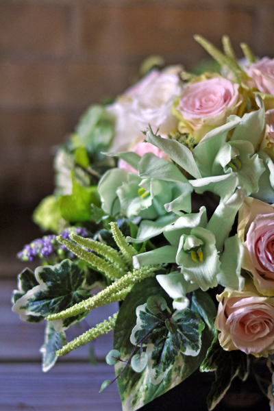 プリザーブドフラワー　大きい　グリーン