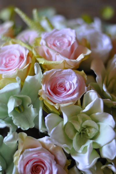 プリザーブドフラワー　大きい　グリーン