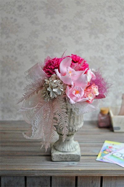 アートフラワーアレンジメント