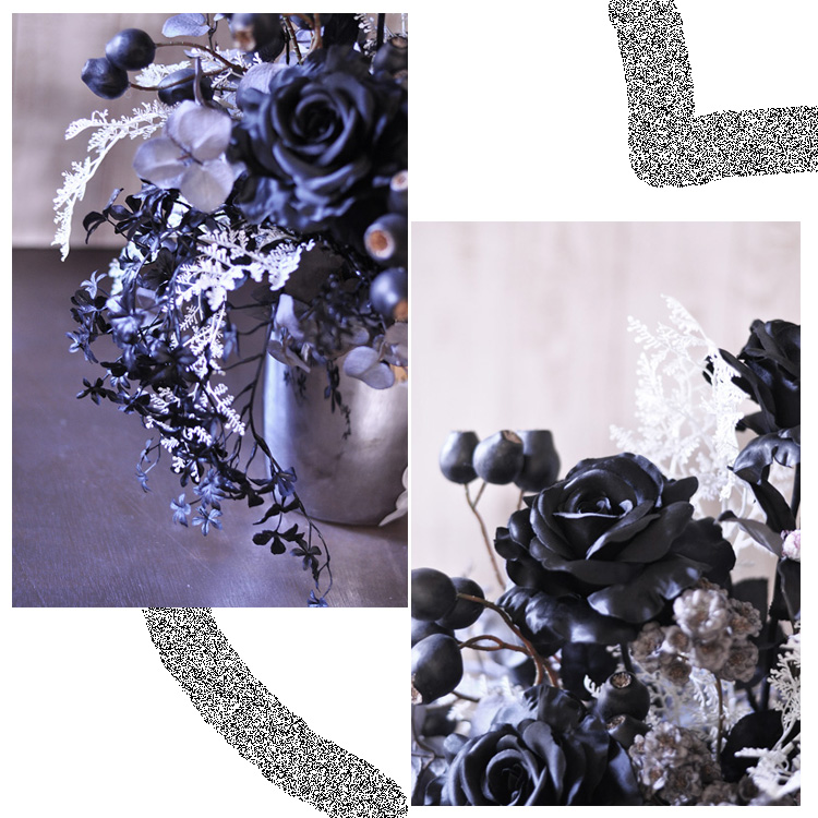 プリザーブドフラワーフレーム　