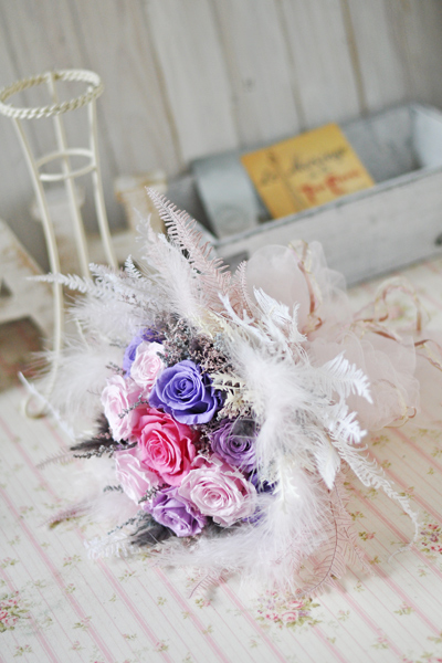 プリザーブドフラワーブーケ　