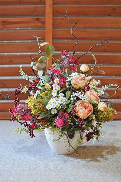 アーティフィシャルフラワーアレンジメント