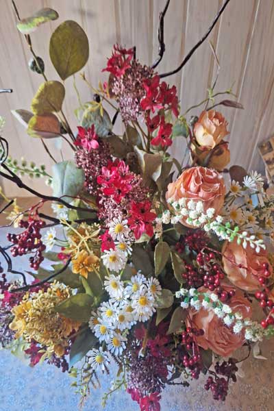 アーティフィシャルフラワーアレンジメント