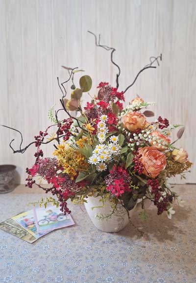 アーティフィシャルフラワーアレンジメント