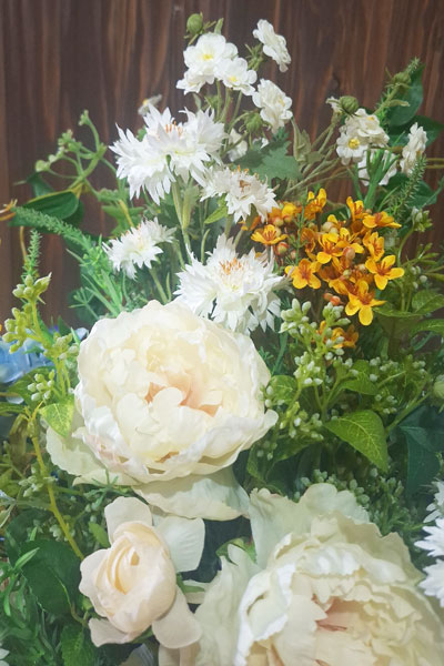 アーティフィシャルフラワーアレンジメント　