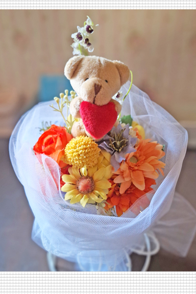 アーティフィシャルフラワーアレンジメント