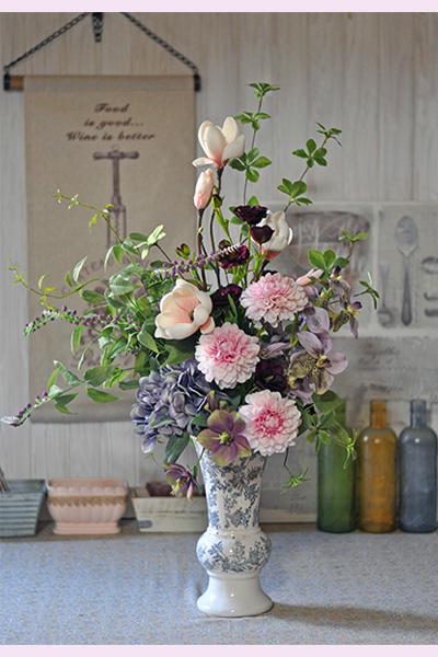 アーティフィシャルフラワーアレンジメント　