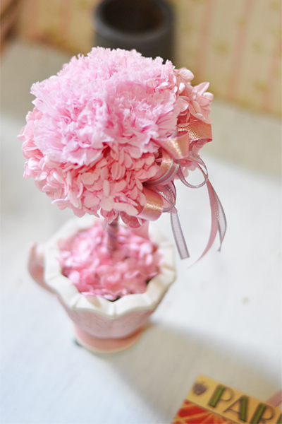 プリザーブドフラワー　母の日