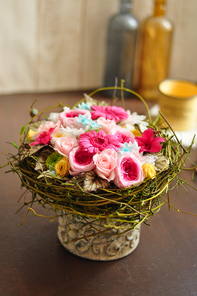 プリザーブドフラワーアレンジメント