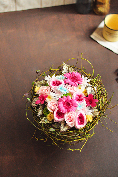 プリザーブドフラワーアレンジメント