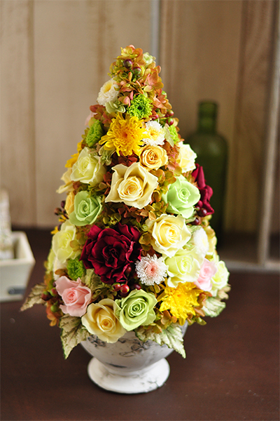 プリザーブドフラワーアレンジメント