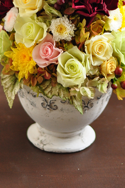 プリザーブドフラワーアレンジメント