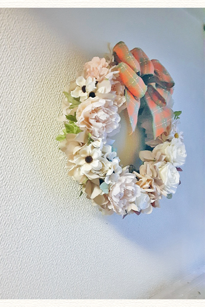 アーティフィシャルフラワーリース