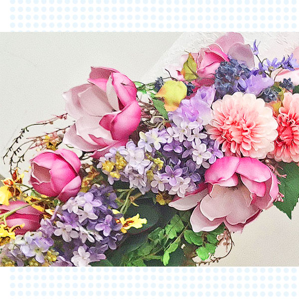 アーティフィシャルフラワーブーケ　大きい