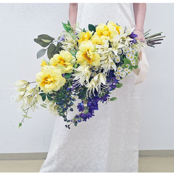 アーティフィシャルフラワーブーケ 大きい