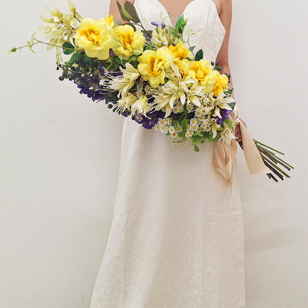 アーティフィシャルフラワーブーケ 大きい