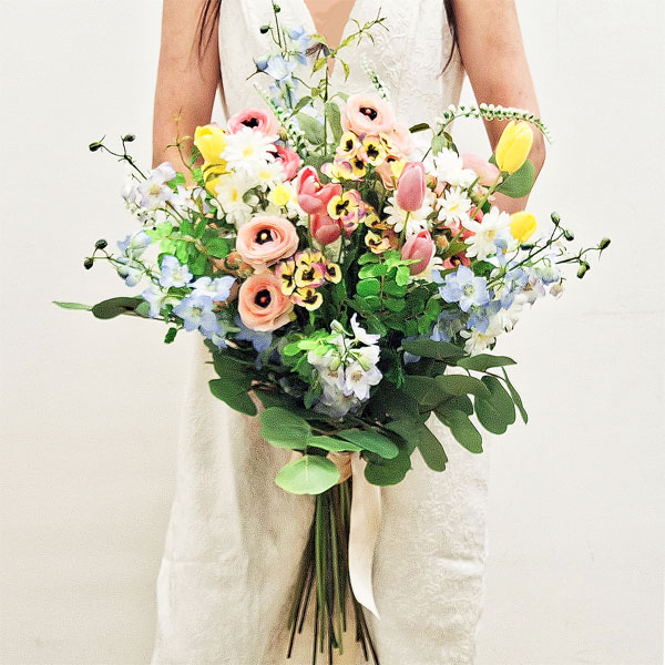 アーティフィシャルフラワーブーケ　大きい