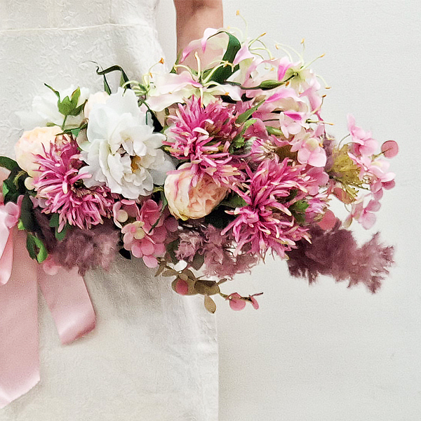 アーティフィシャルフラワーブーケ　大きい